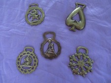 collection of  vintage Horse Brasses  (op2)