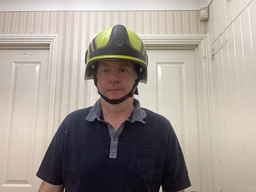 Firefighter helmet rosenbauer - firefighter,
