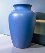 Vintage Blue Vase Modernist  Scandinavian In The Tobo Triller Style 1960’s