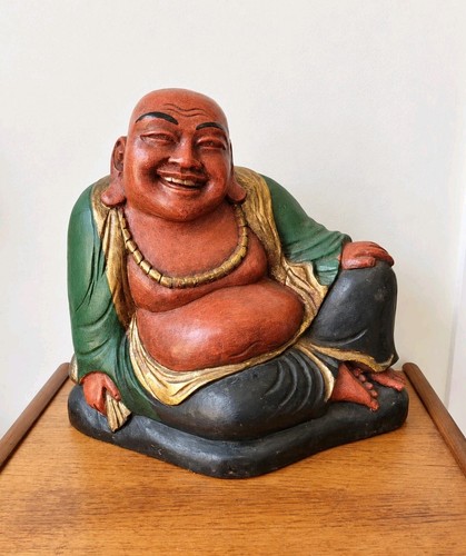 Large vintage carved - large, wooden