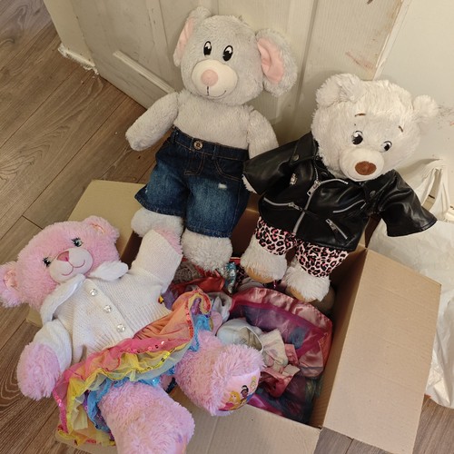 Build bear bundle 3 bears - build,