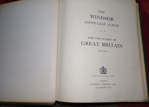 Windsor album vol 1 - sg,