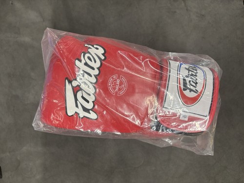 Fairtex pro boxing gloves red - boxing,