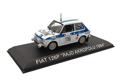 Fiat 126p rally acropolis - acropolis, 1984