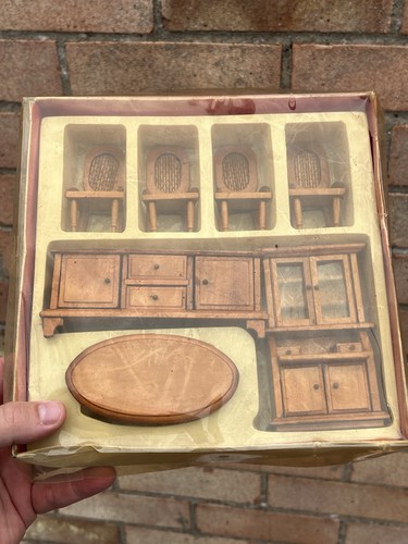 Vintage dolls house furniture - dolls,