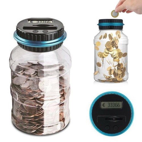 Digital coin counter lcd - coin,