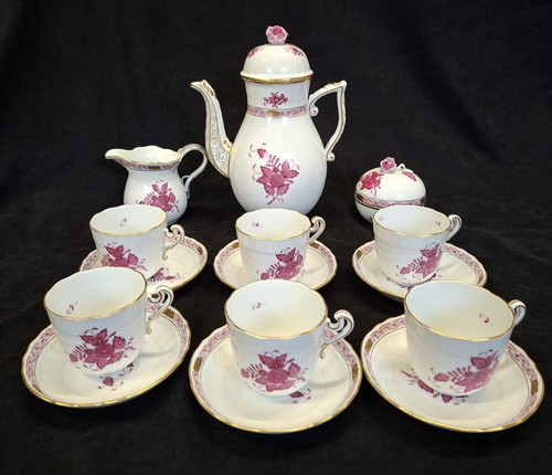 Coffee set for herend - coffee, –