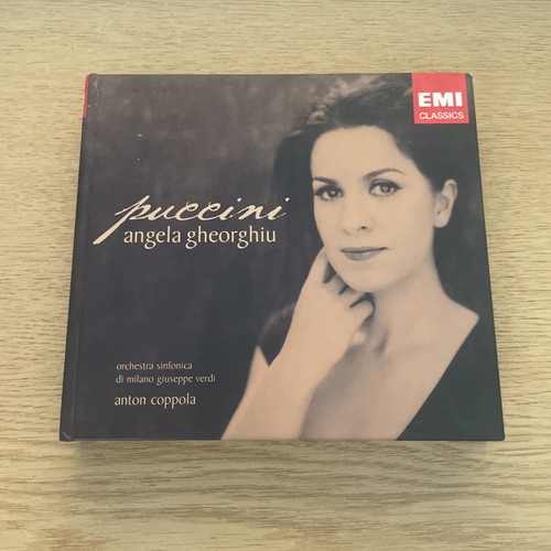 Puccini sung by angela - cd,