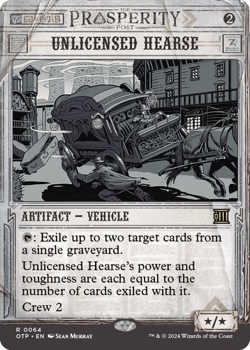 Unlicensed hearse 64 - hearse,