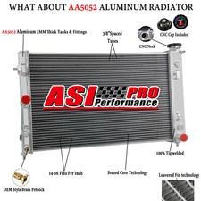 4-ROW 62MM ALUMINUM RADIATOR