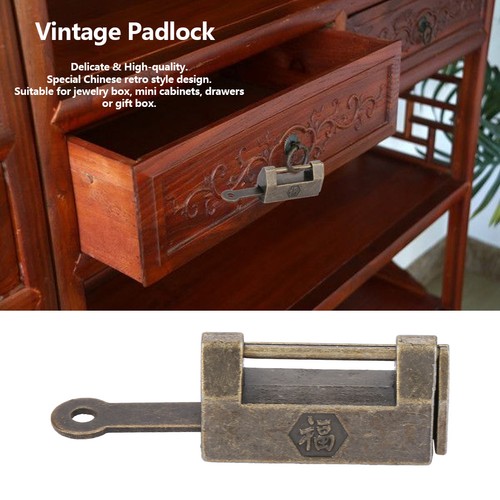 Small chinese vintage padlock - chinese,