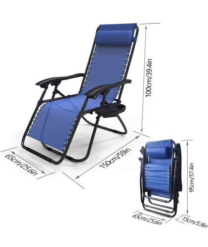 Deck folding recliner - deck,