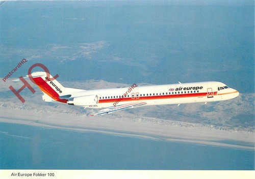 Picture postcard air europe - postcard__air,