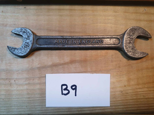 Vintage snail spanner x - spanner, 1/4