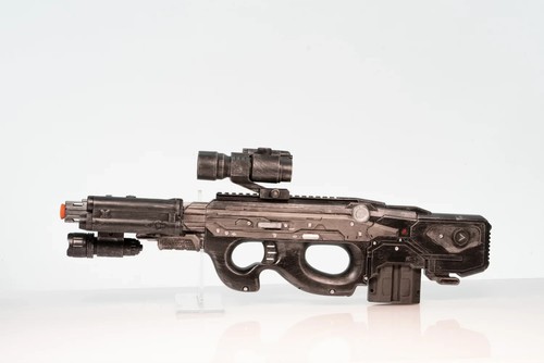 P90 tech smg fake - film, prop