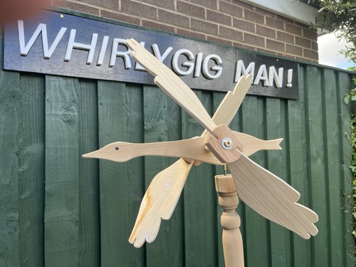Wooden whirligig wind - wind, spinner