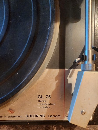 Goldring lenco gl75 - goldring, turntable.