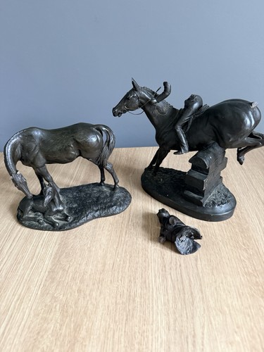 Country cold cast - cold, bronze