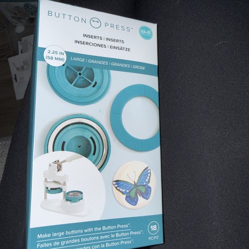Memory keepers button - r,