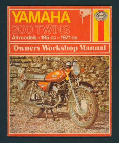 Yamaha 200 twins manual - yamaha,