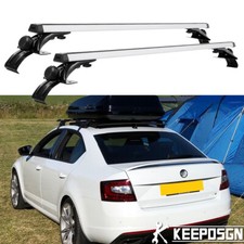 For Skoda Octavia MK3 48" Roof Rack Cross Bars Luggage Cargo Kayak Bike Carrier
