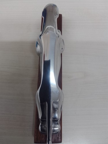 Jaguar leaping cat chrome - chrome,