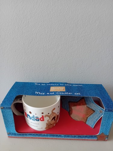 Boofle grandad mug set - grandad,