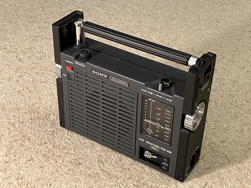Sony tfm 8100wa - vhf, weather