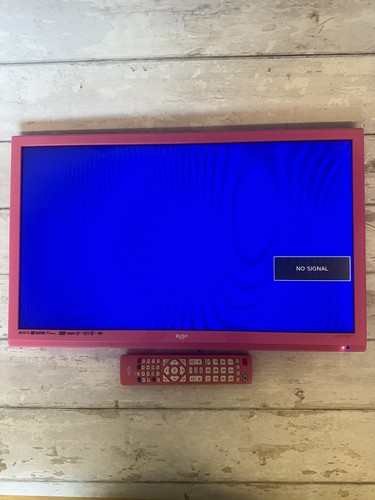 Bush pink dvd led tv - 24",