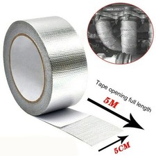 Silver Exhaust Heat Wrap