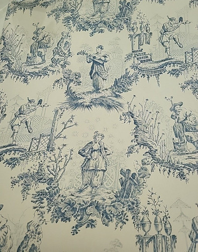 Lewis and wood chinese toile - wood,