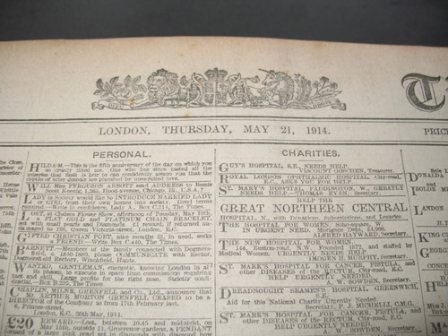 Original the times newspaper - times,
