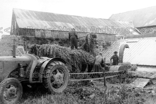 Dpp tractor threshing - tractor,