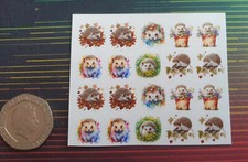 Cute, Fun, Hedgehog, Pet, Wild, Garden, Woodland, Nature, Nail Art, Decals