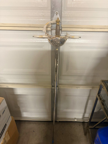 Decorative rapier sword - rapier,
