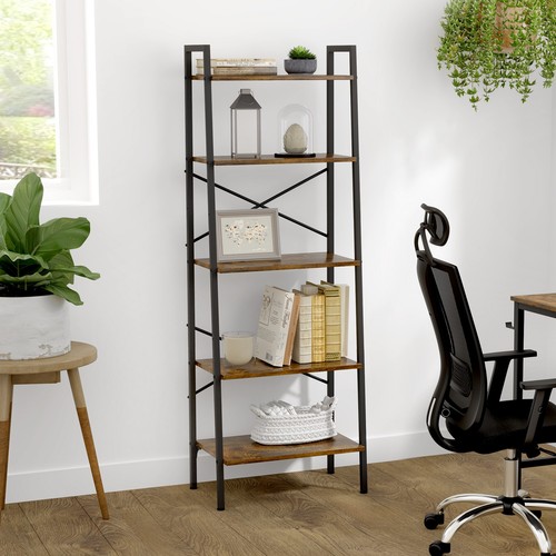 Tier ladder shelf bookcase - tier,