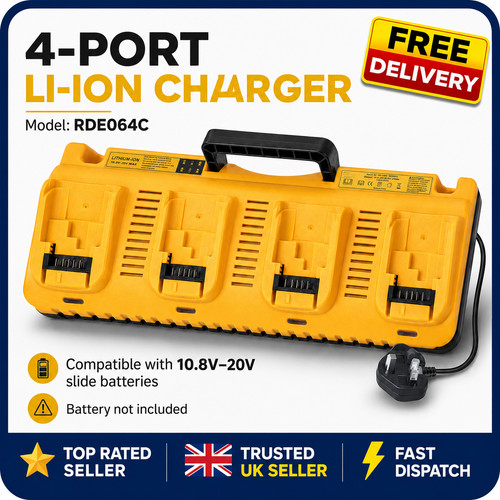 Rde064c port dewalt - 4-port,