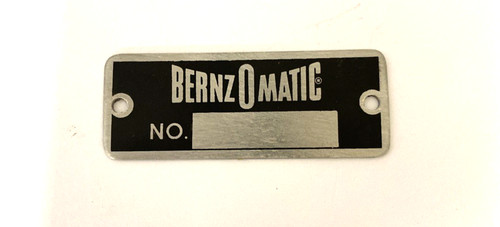 Vintage bernzomatic metal tags - metal,