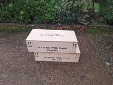 Wooden Packing Crate Wood Storage Box