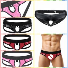 UK Men's Faux Leather Hollow