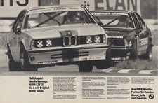 BMW 635 CSi - Advertising Ad Original Advertising 1983 (1)