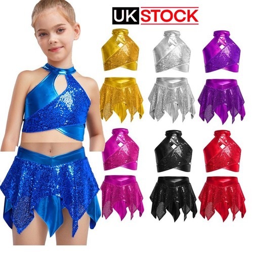 Girls sparkly crop - girls, and