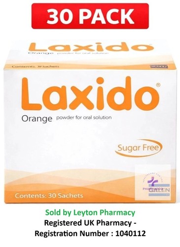 Orange powder sachets - sachets,