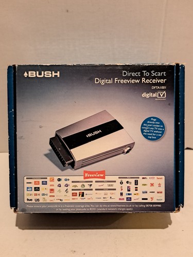 Bush dfta1001 freeview scart - freeview,
