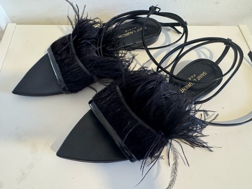Saint laurent era ostrich - era,