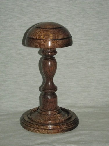 Wooden short hat - hat, stand