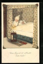 Artist postcard Pauli Ebner