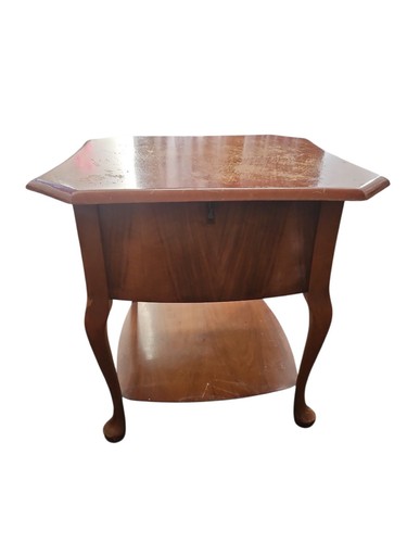 Vintage sewing box - table, with