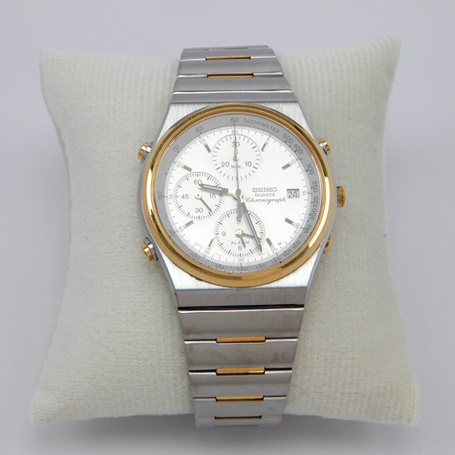 Seiko 7t32 7a20 panda - 7t32-7a20,