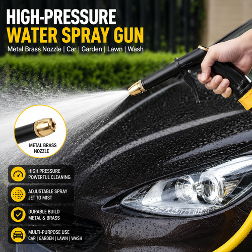 High pressure water - pressure, spray